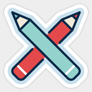 color pencil Sticker